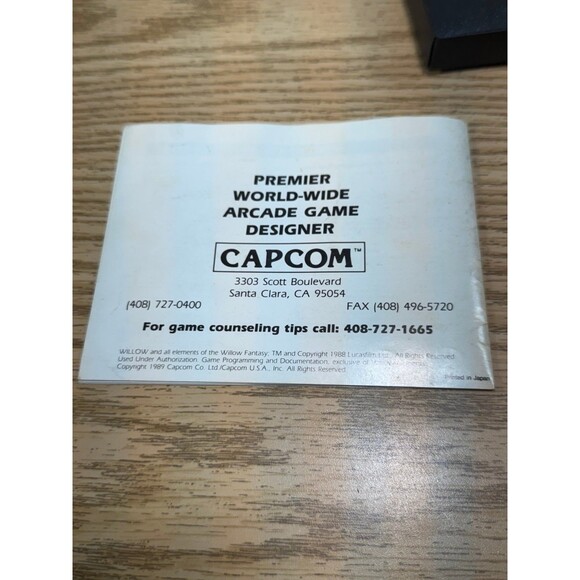 Willow (Nintendo NES, 1989) Genuine Cartridge Tested‎ - Picture 5 of 5